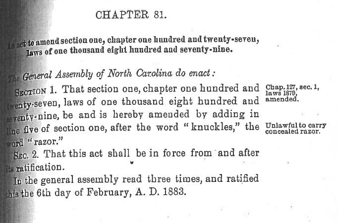 1883 Amendment to 1879 Ban